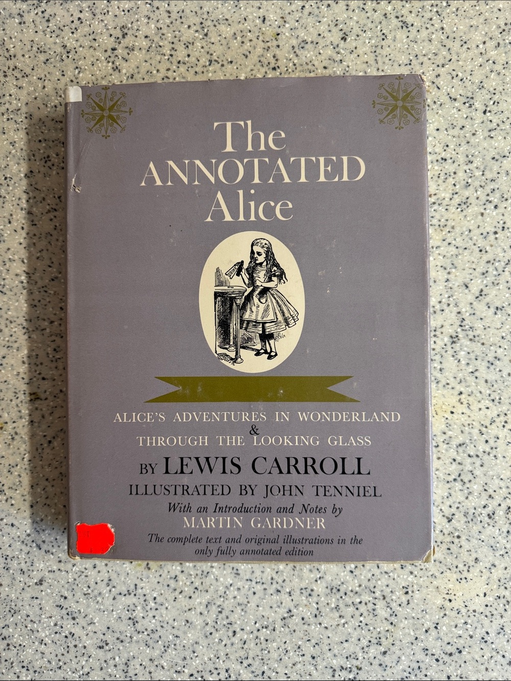 1960 Vintage The Annotated Alice by Lewis Carroll With Amazing Illustrations